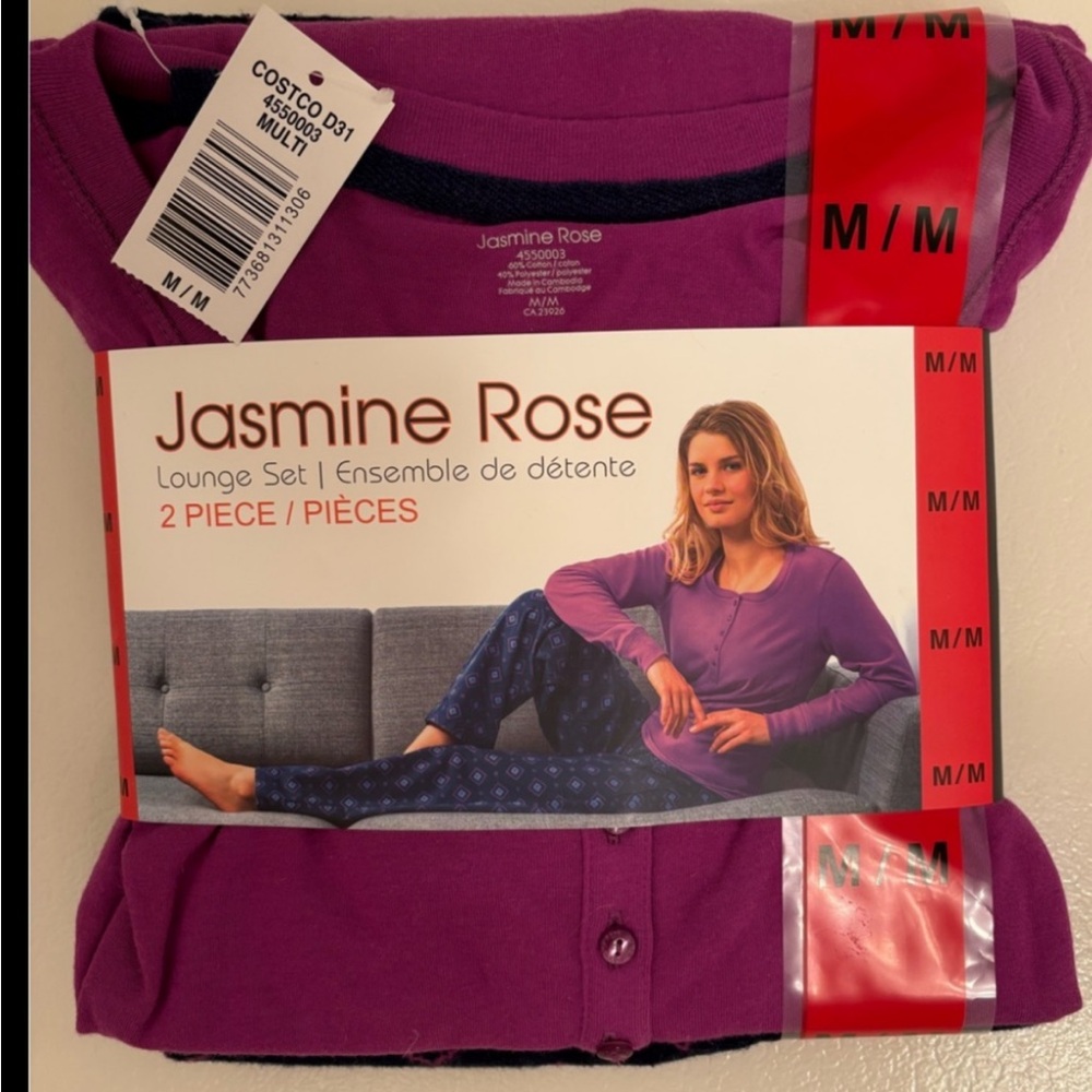 Jasmine Purple Pajama/Lounge Set